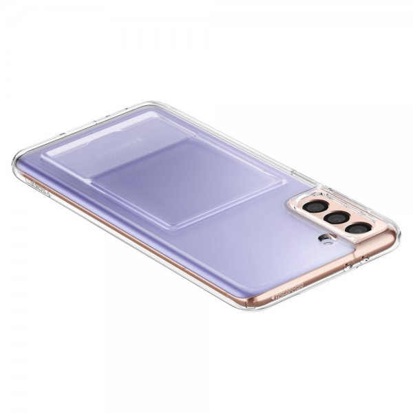 Spigen Samsung Galaxy S21 Skal Crystal Slot Crystal Clear