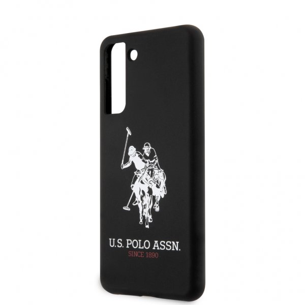 U.S. Polo Samsung Galaxy S21 Skal Silicone Logo Svart