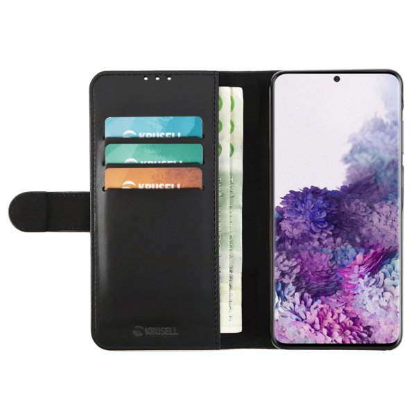 Krusell Samsung Galaxy S21 Ultra Fodral PhoneWallet Svart