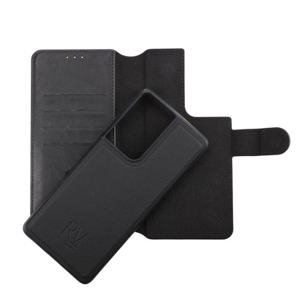 Rvelon Samsung Galaxy S21 Ultra Fodral Magnetiskt Avtagbart Skal Svart