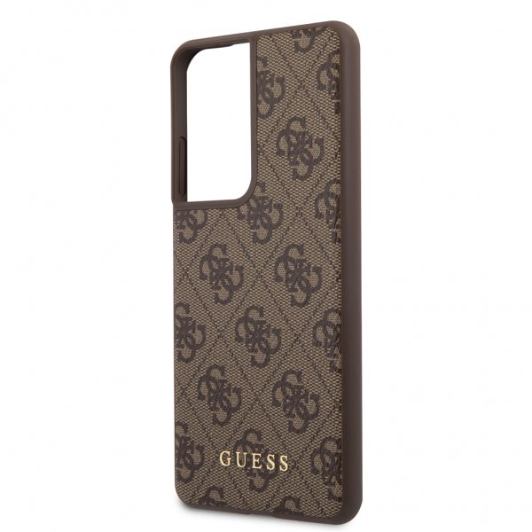 Guess Samsung Galaxy S21 Ultra Skal 4G Brun