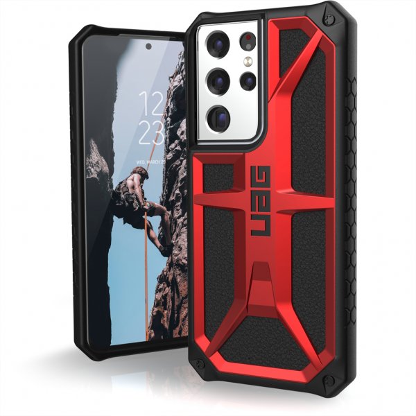 Urban Armor Gear (UAG) Samsung Galaxy S21 Ultra Skal Monarch Crimson