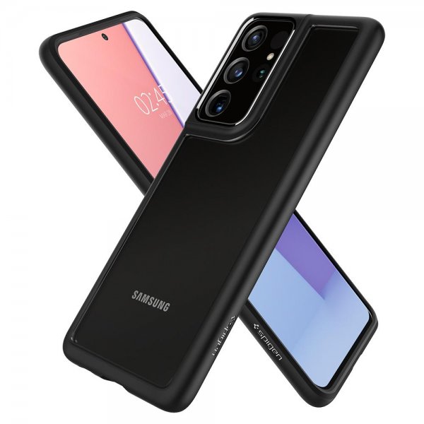 Spigen Samsung Galaxy S21 Ultra Skal Ultra Hybrid Matte Black