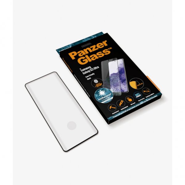 PanzerGlass Samsung Galaxy S21 Ultra Skärmskydd Case Friendly Fingerprint
