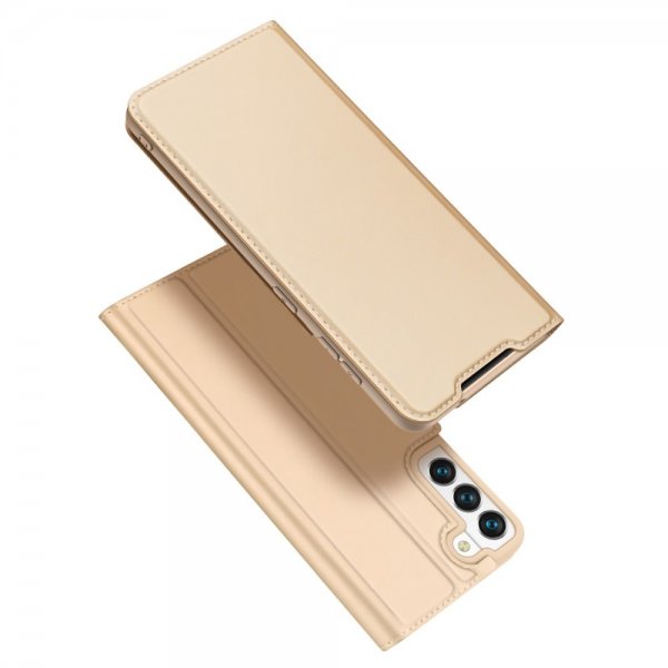 Dux Ducis Samsung Galaxy S22 Fodral Skin Pro Series Guld