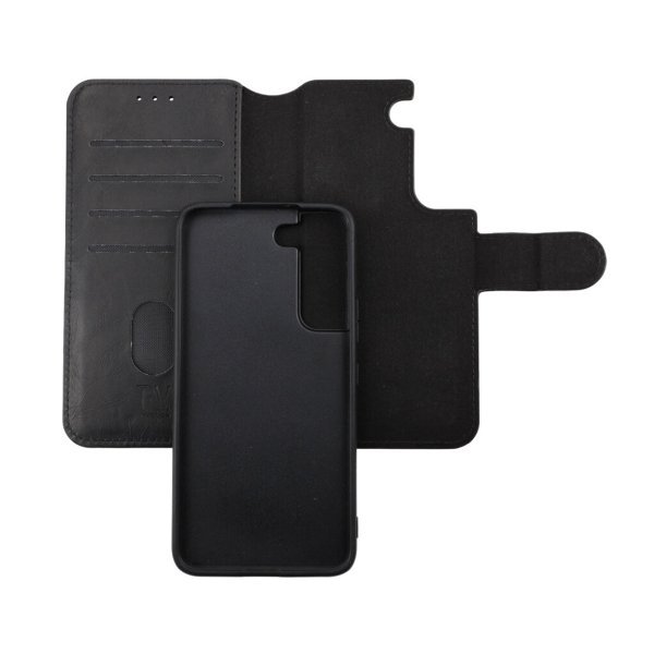 Rvelon Samsung Galaxy S22 Fodral Magnetiskt Avtagbart Skal Svart