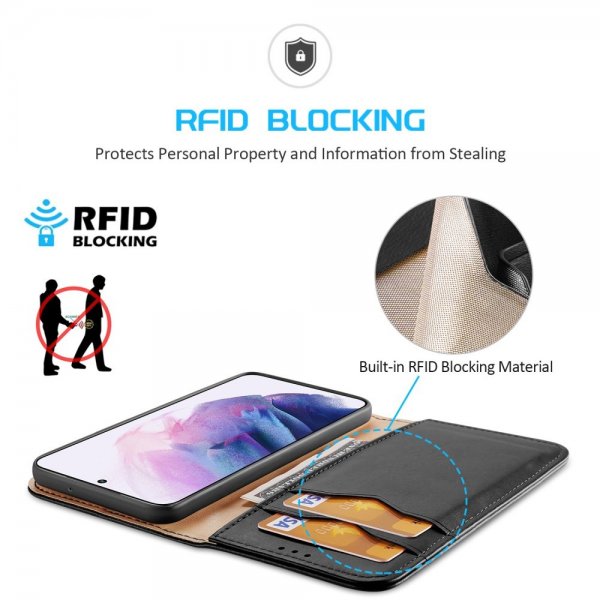 Dux Ducis Samsung Galaxy S22 Plus Fodral Hivo Series Svart