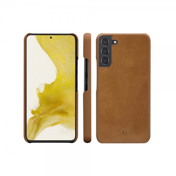 dbramante1928 Samsung Galaxy S22 Plus Fodral Lynge Löstagbart Skal Tan
