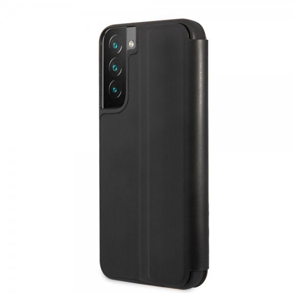 BMW Samsung Galaxy S22 Plus Fodral Tricolor Stripe Carbon Svart
