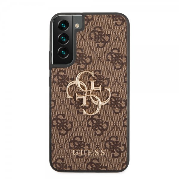 Guess Samsung Galaxy S22 Plus Skal 4G Logo Brun