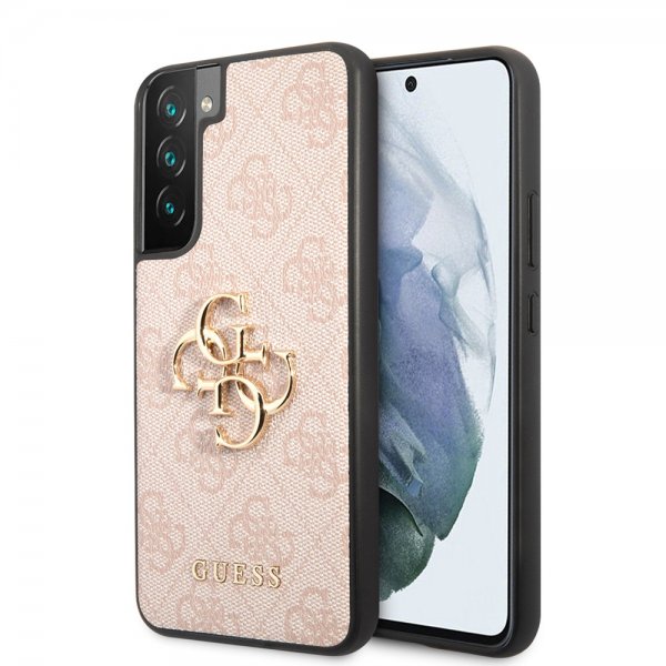 Guess Samsung Galaxy S22 Plus Skal 4G Logo Rosa