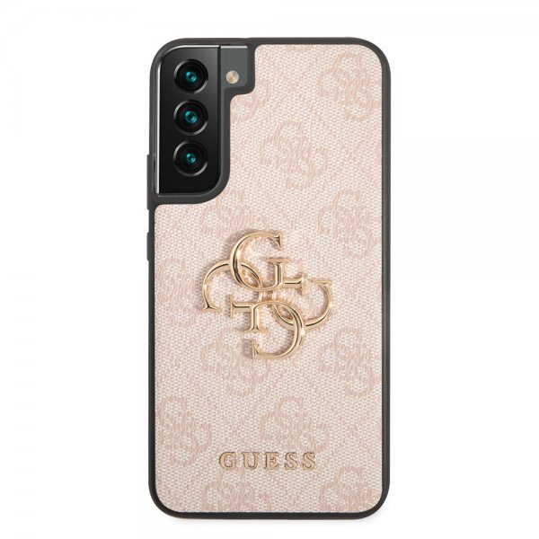 Guess Samsung Galaxy S22 Plus Skal 4G Logo Rosa