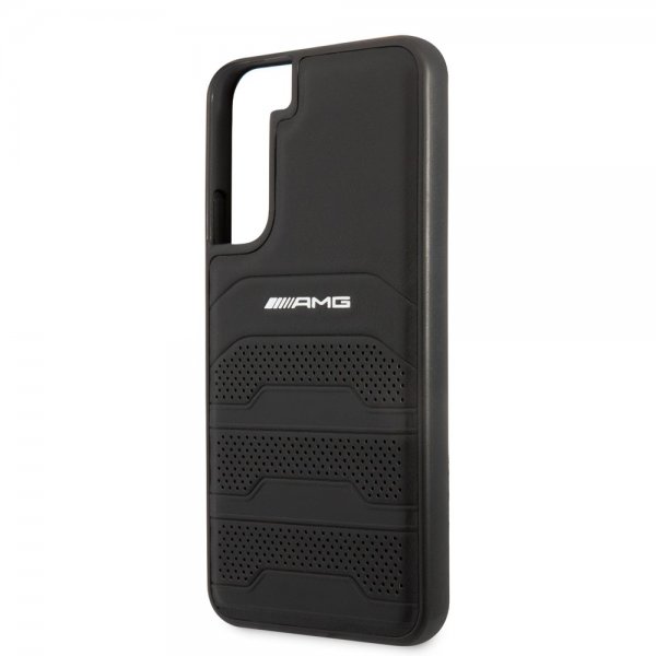 AMG Samsung Galaxy S22 Plus Skal Debossed Lines Svart