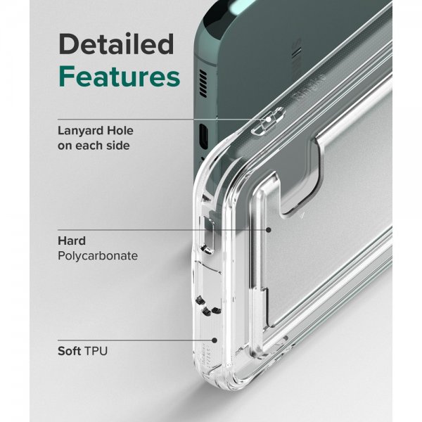Ringke Samsung Galaxy S22 Plus Skal Fusion Card Clear