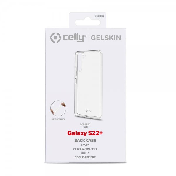 Celly Samsung Galaxy S22 Plus Skal GELSKIN Transparent