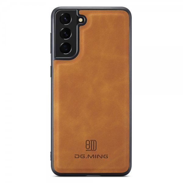 Dg.Ming Samsung Galaxy S22 Plus Skal M1 Series Löstagbar Korthållare Brun