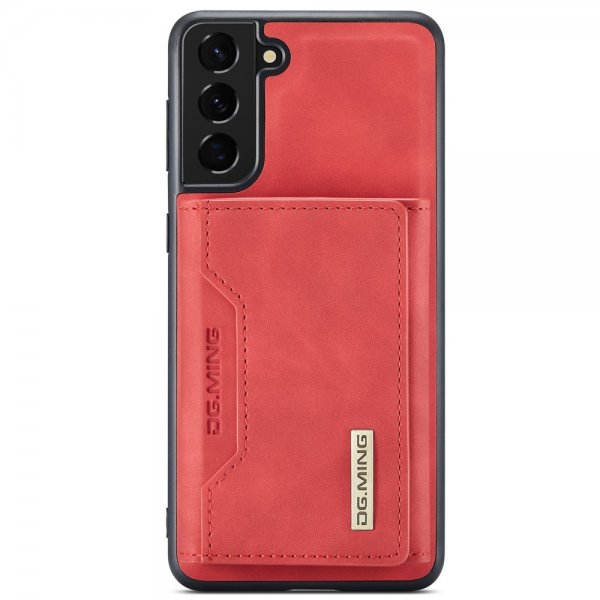 Dg.Ming Samsung Galaxy S22 Plus Skal M2 Series Löstagbar Korthållare Röd
