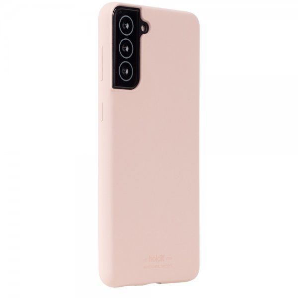 Holdit Samsung Galaxy S22 Plus Skal Silikon Blush Pink