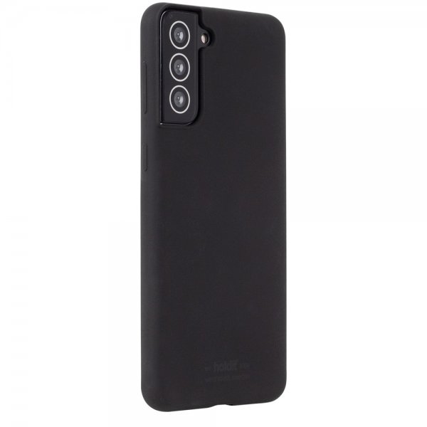 Holdit Samsung Galaxy S22 Plus Skal Silikon Svart
