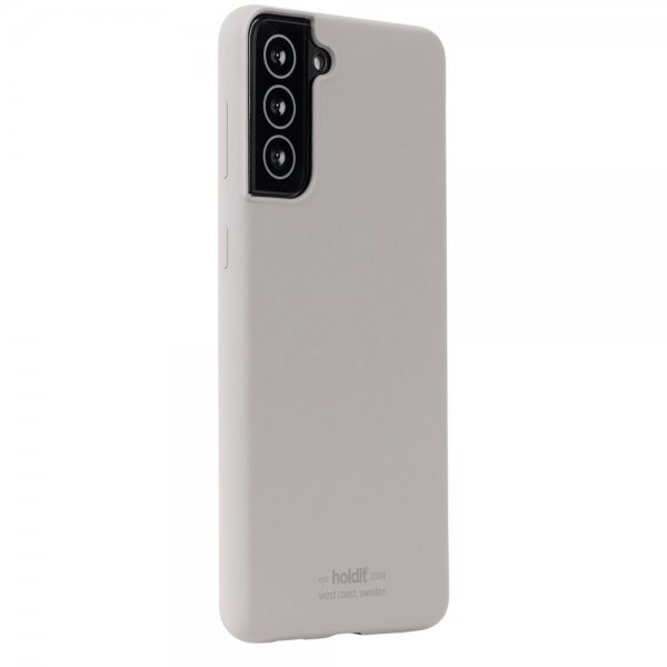 holdit Samsung Galaxy S22 Plus Skal Silikon Taupe