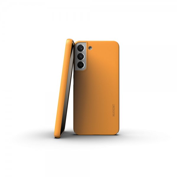 Nudient Samsung Galaxy S22 Plus Skal Thin Case V3 Saffron Yellow