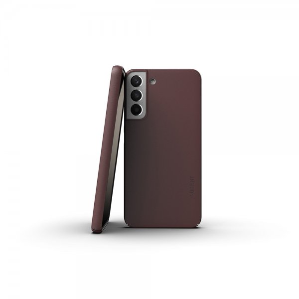 Nudient Samsung Galaxy S22 Plus Skal Thin Case V3 Sangria Red