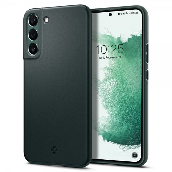 Spigen Samsung Galaxy S22 Plus Skal Thin Fit Abyss Green