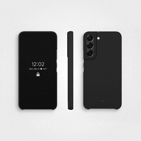 agood company Samsung Galaxy S22 Plus Skal Växtbaserat Charcoal Black