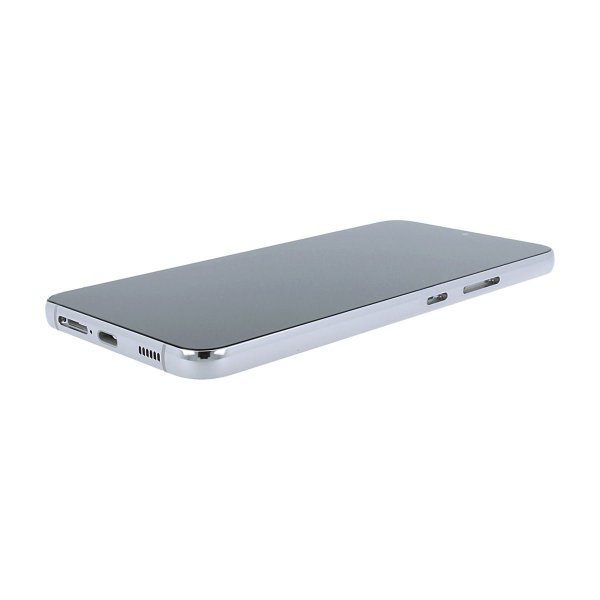 Samsung Galaxy S22 Plus Skärm med LCD Display Original - Vit/Cream/Blå