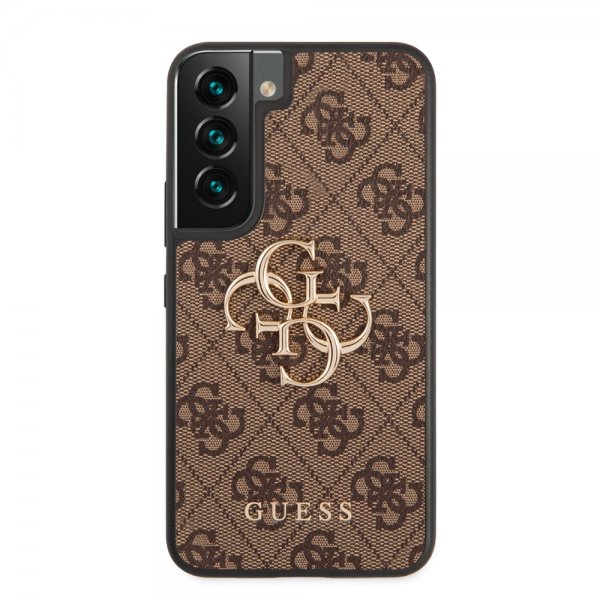 Guess Samsung Galaxy S22 Skal 4G Logo Brun