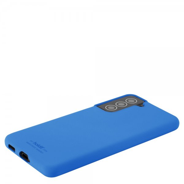 holdit Samsung Galaxy S22 Skal Silikon Sky Blue