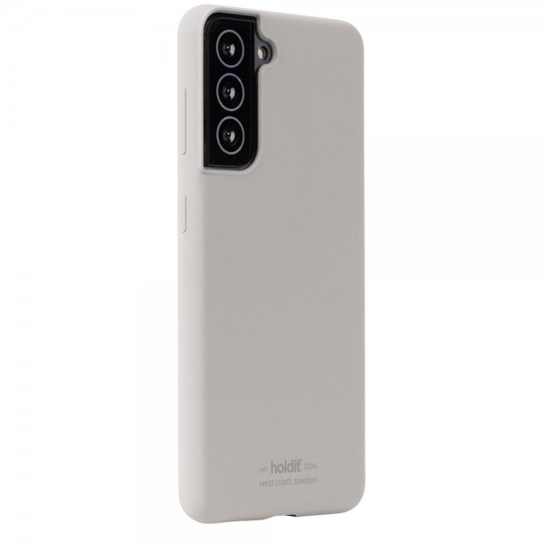 holdit Samsung Galaxy S22 Skal Silikon Taupe