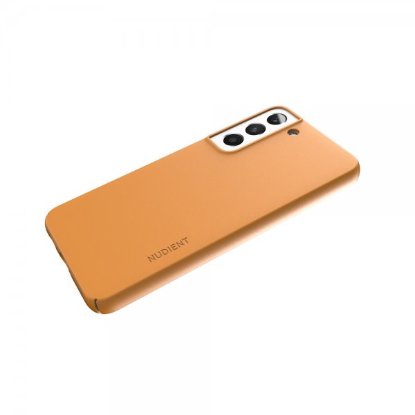 Nudient Samsung Galaxy S22 Skal Thin Case V3 Saffron Yellow