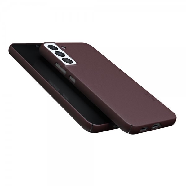 Nudient Samsung Galaxy S22 Skal Thin Case V3 Sangria Red