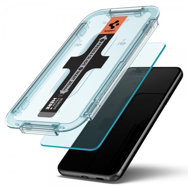 Spigen Samsung Galaxy S22 Skärmskydd GLAS.tR EZ Fit 2-Pack