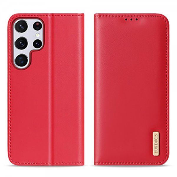 Dux Ducis Samsung Galaxy S22 Ultra Fodral Hivo Series Röd
