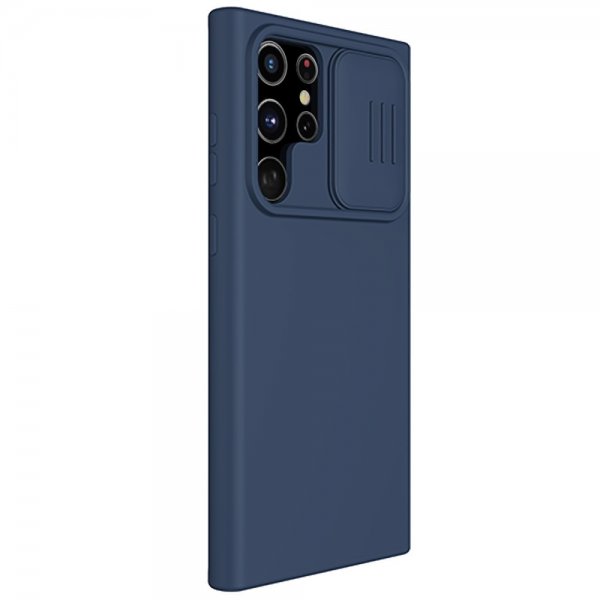 Nillkin Samsung Galaxy S22 Ultra Skal CamShield Silky Blå