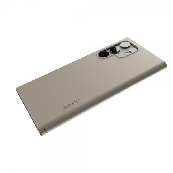 Nudient Samsung Galaxy S22 Ultra Skal Thin Case V3 Clay Beige