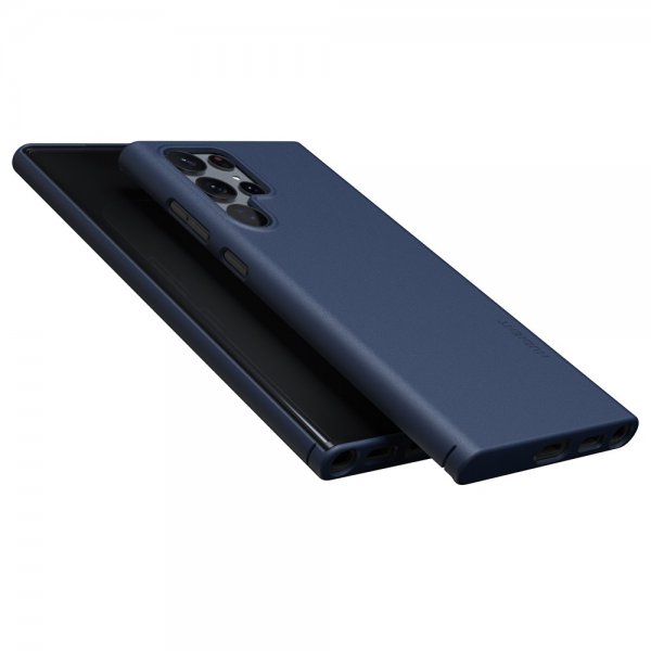 Nudient Samsung Galaxy S22 Ultra Skal Thin Case V3 Midwinter Blue