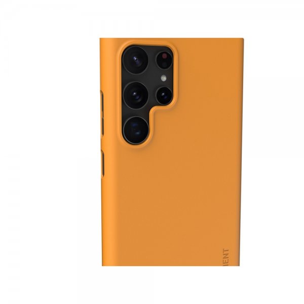 Nudient Samsung Galaxy S22 Ultra Skal Thin Case V3 Saffron Yellow