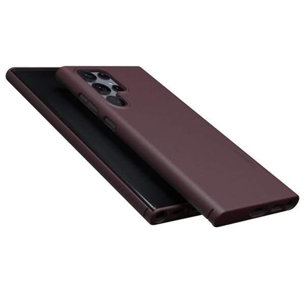 Nudient Samsung Galaxy S22 Ultra Skal Thin Case V3 Sangria Red