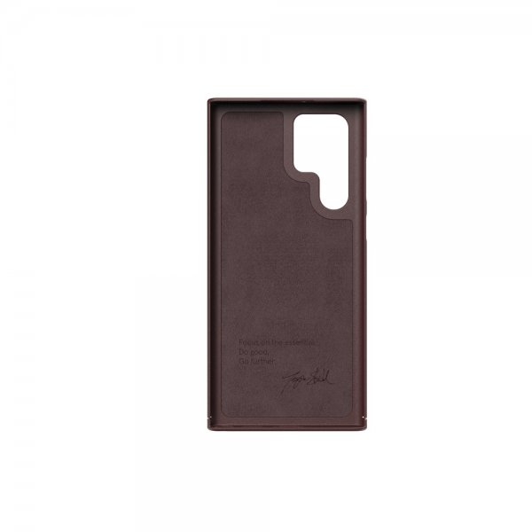 Nudient Samsung Galaxy S22 Ultra Skal Thin Case V3 Sangria Red