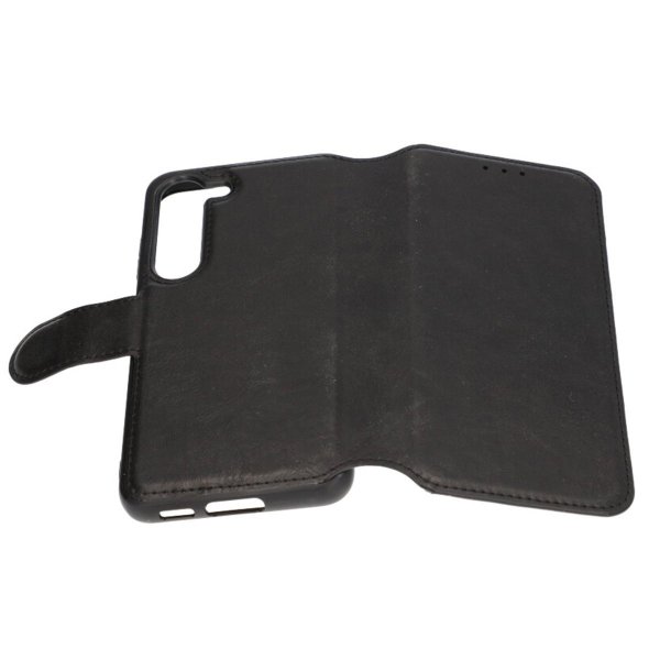 Rvelon Samsung Galaxy S23 Fodral Utfällbart Kortfack Svart