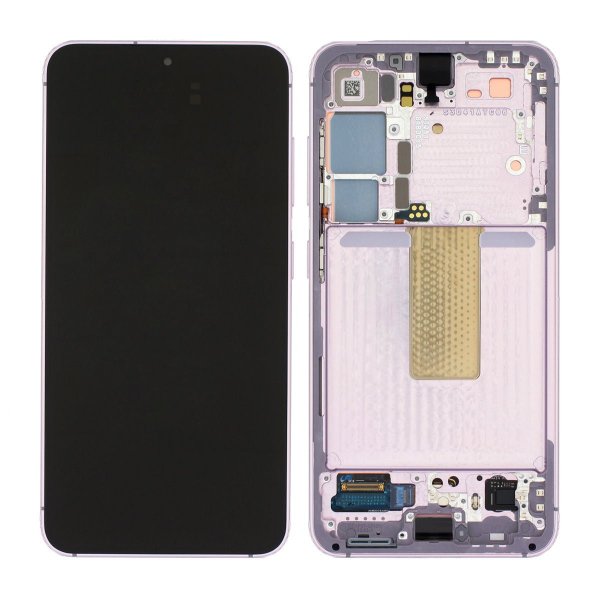 Samsung Galaxy S23 5G (SM-S911) Skärm med LCD Display Original - Lavendel/Lila