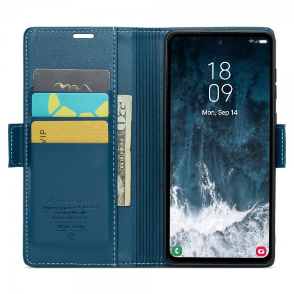 CaseMe Samsung Galaxy S23 FE Fodral 023 Series Blå