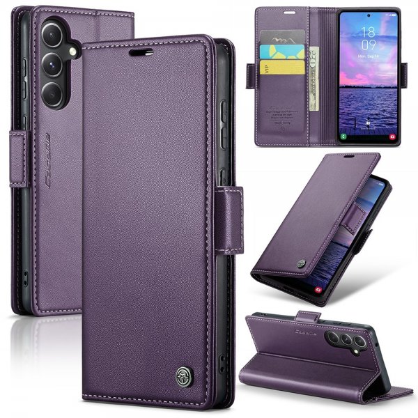 CaseMe Samsung Galaxy S23 FE Fodral 023 Series Lila