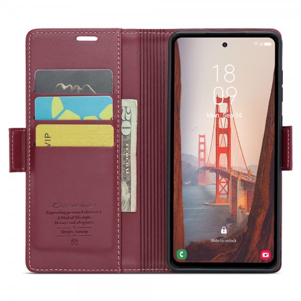 CaseMe Samsung Galaxy S23 FE Fodral 023 Series Röd