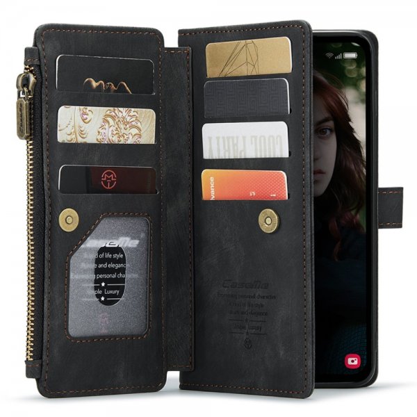 CaseMe Samsung Galaxy S23 FE Fodral C30 Series Svart