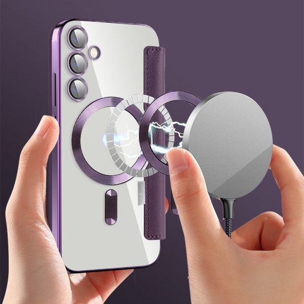 Samsung Galaxy S23 FE Fodral MagSafe Lila