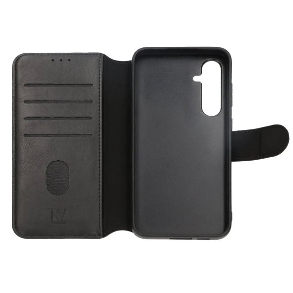 Rvelon Samsung Galaxy S23 FE Fodral 4 Kortfack Svart